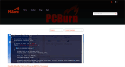Desktop Screenshot of pcburn.com